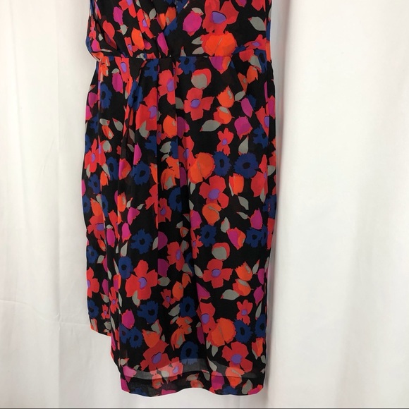 Dalia floral ruched front dress pockets NWT 4 - Picture 7 of 13